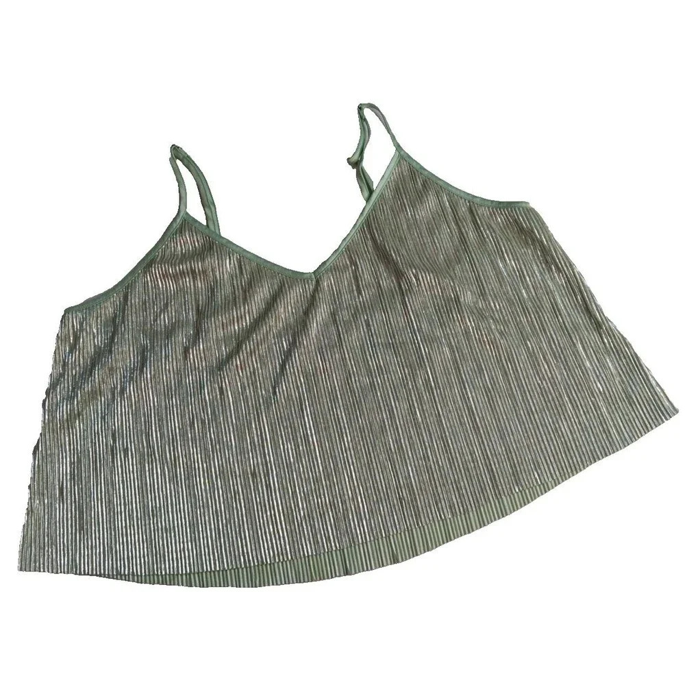Victoria's Secret Silky Slinkie Textured Lingerie Blue Mint‎ Green Adjustable...